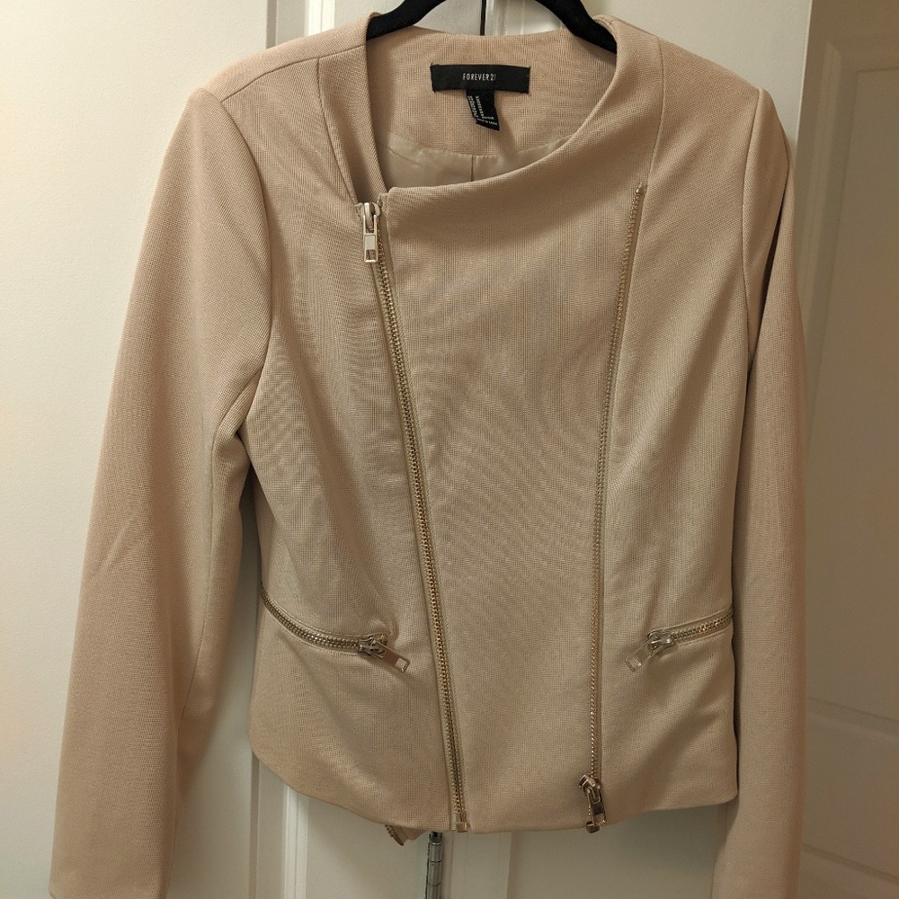 NWOT Forever 21 - Cream Jacket - Picture 3 of 5